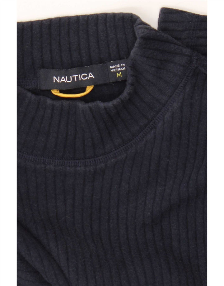 Ανδρικό μπλουζάκι Nautica, μακρυμάνικο, μεσαίο μπλε ναυτικό, βαμβακερό