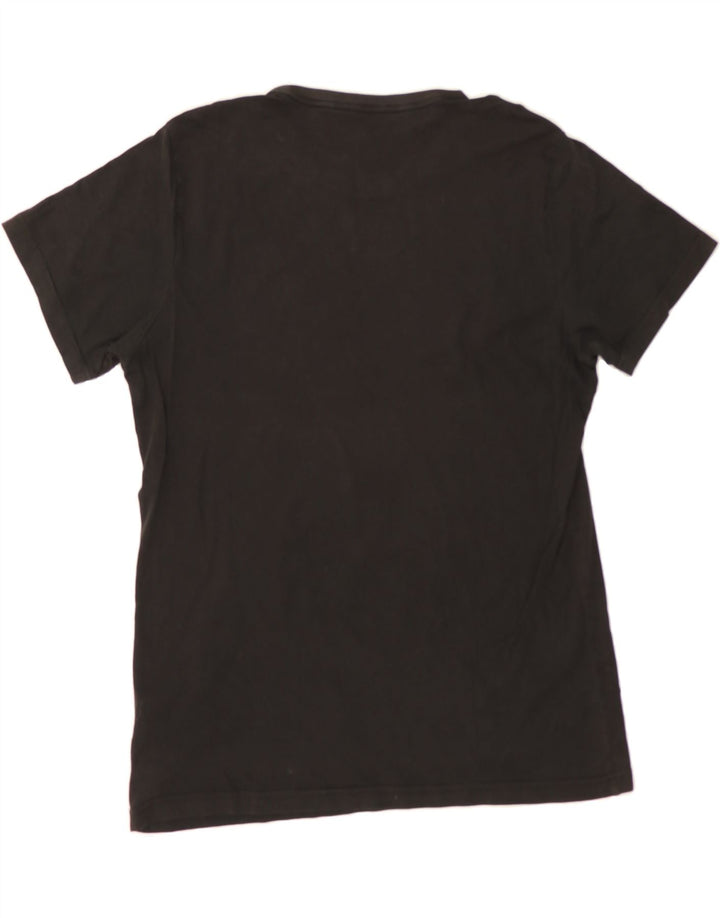 PUMA Mens Graphic T-Shirt Top Large Black Cotton Vintage Puma and Second-Hand Puma from Messina Hembry 