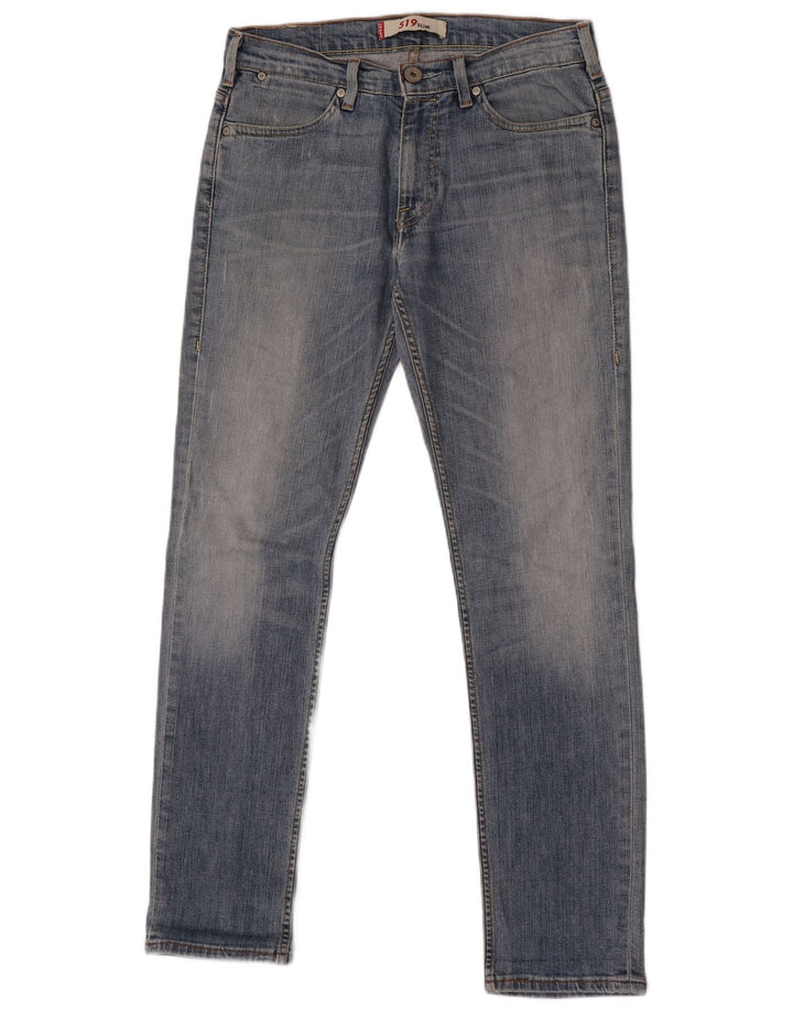 Levi's Womens 519 Slim Jeans W30 L32 Blue