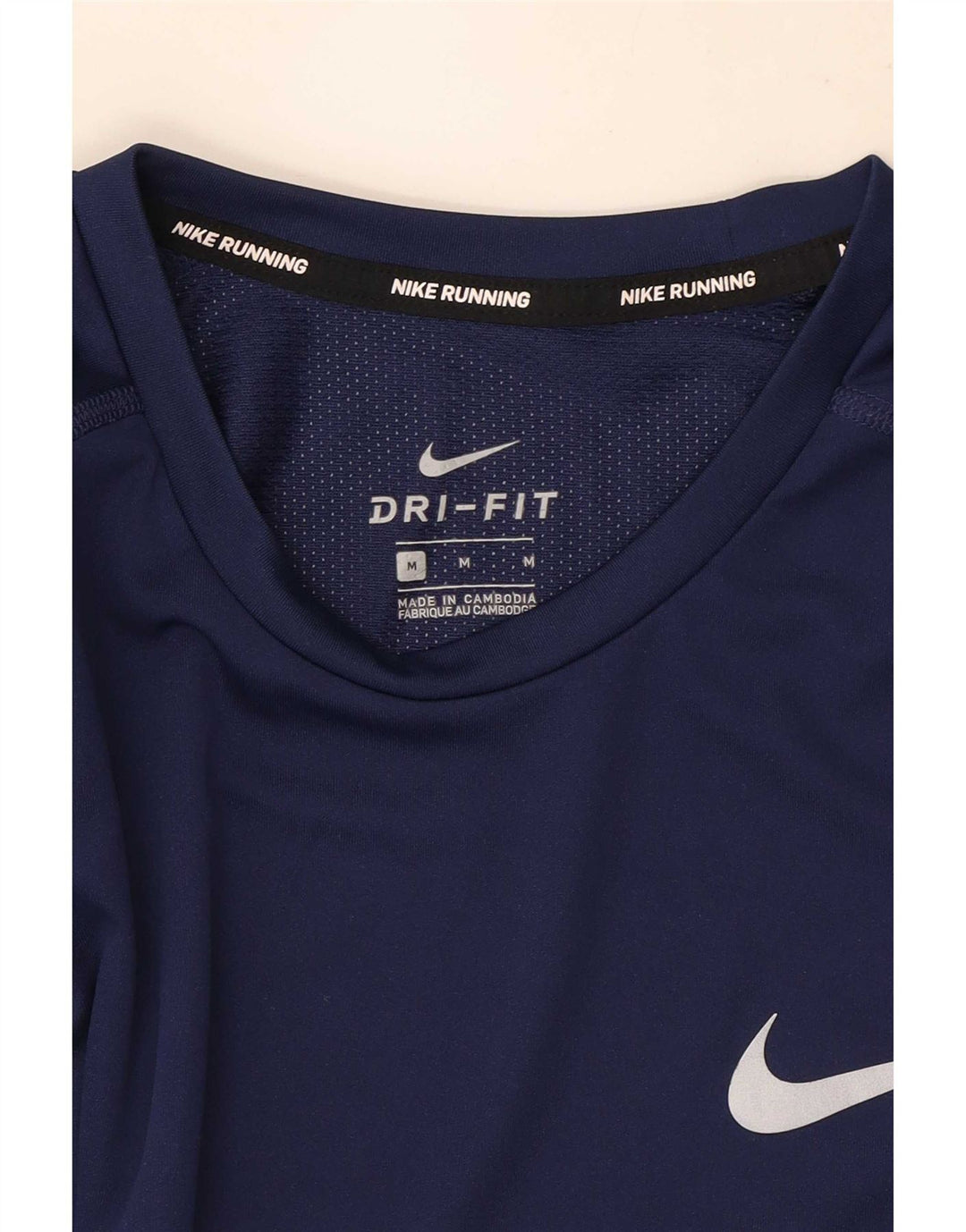 Ανδρικό T-shirt Nike Dri Fit Μπλουζάκι μεσαίο μπλε ναυτικό