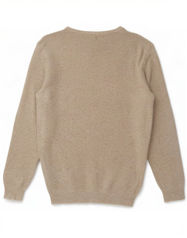Ανδρικό πουλόβερ Zara Boat Neck Jumper XL Grey Flecked