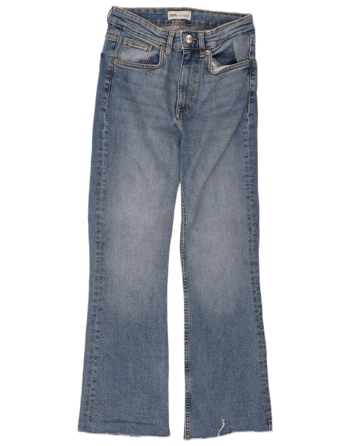 Zara Γυναικείο Τζιν μποτάκι EU 36 XS W26 L26 Μπλε