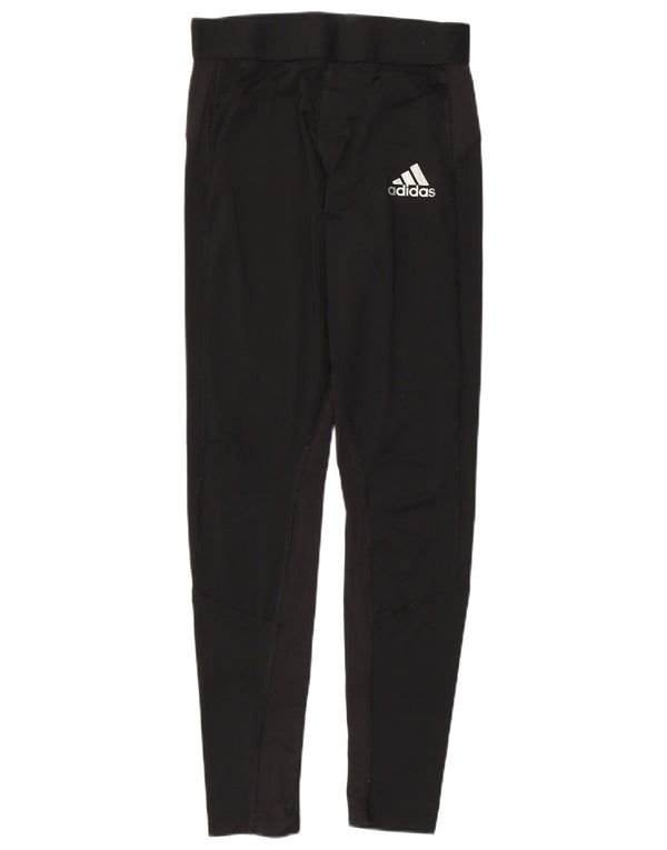 Γυναικείο κολάν Adidas Primegreen UK 14 μεγάλο μαύρο πολυεστέρα