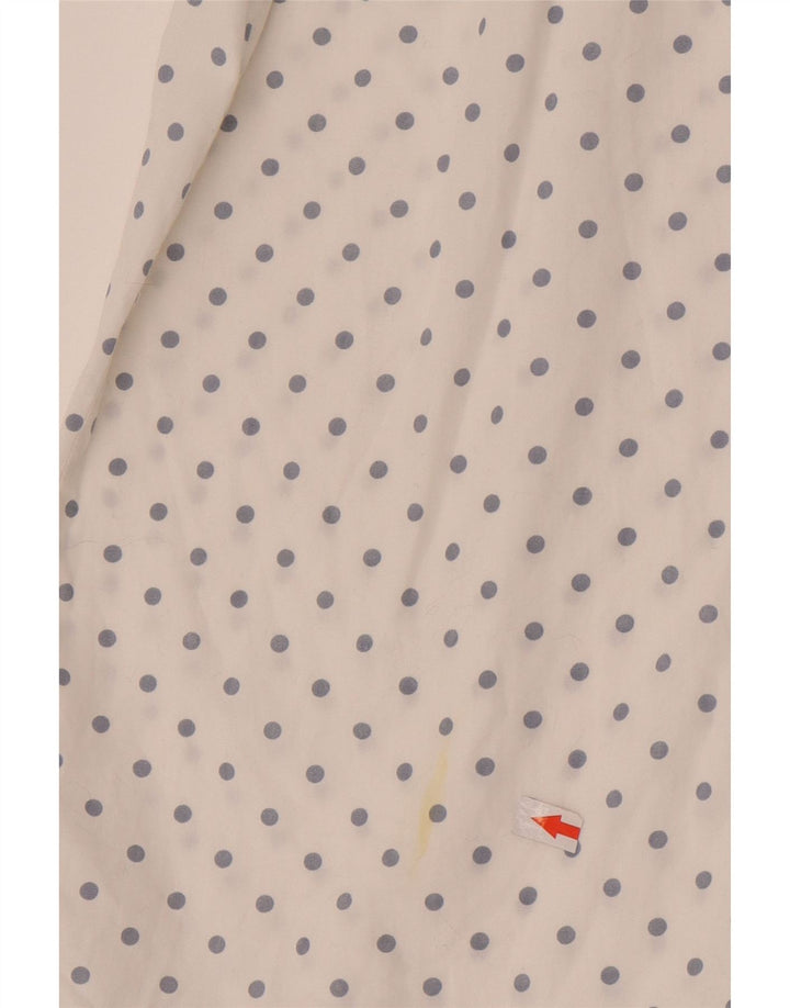 Emmanuel Schvili Γυναικείο πουκάμισο UK 18 XL White Spotted