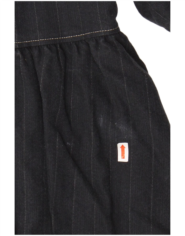 Παλτό BURBERRY Girls Double Breasted 2-3 ετών Βαμβακερό Μαύρο ρίγες