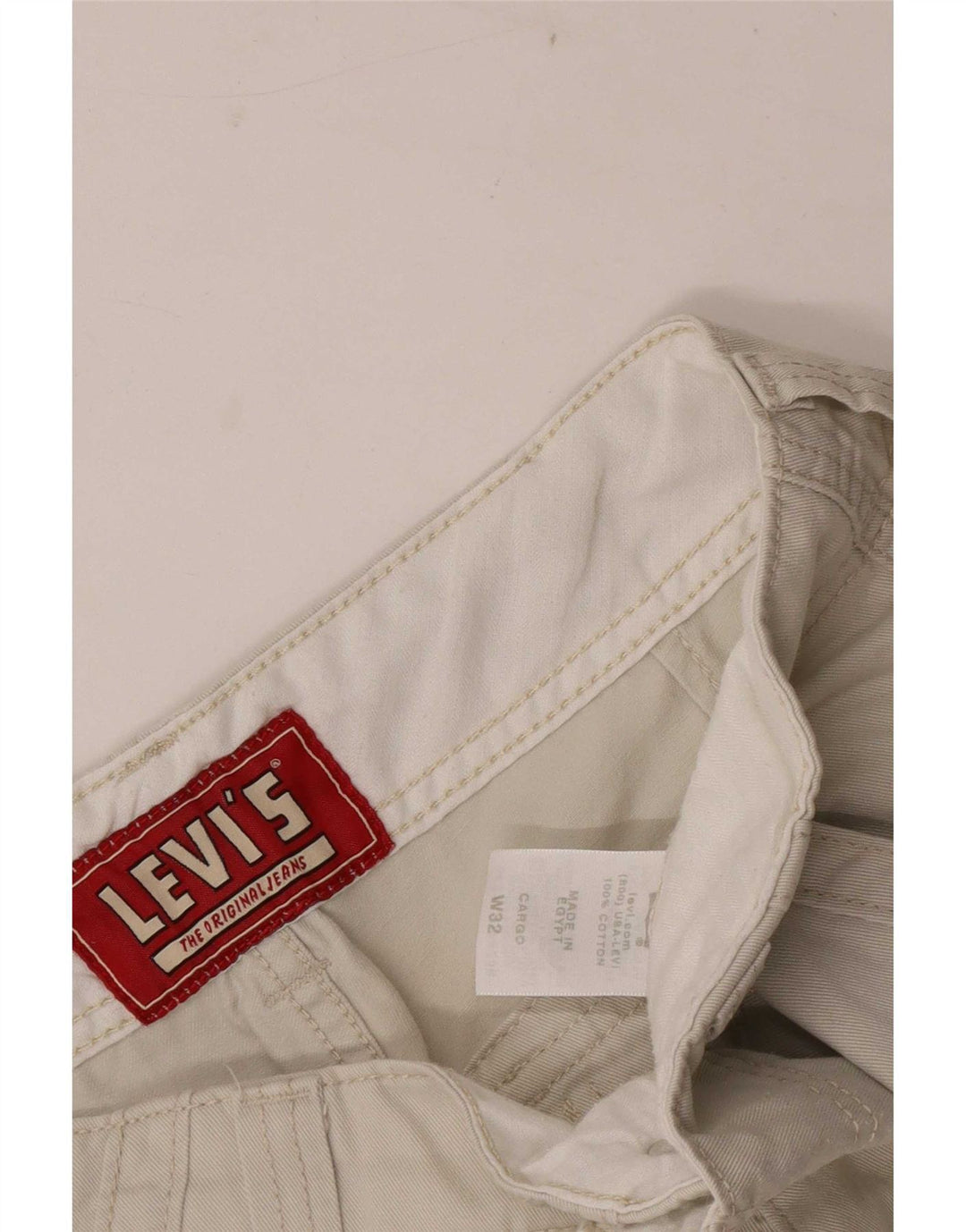 Ανδρικό σορτς Levi's Cargo W32 Μπεζ βαμβακερό