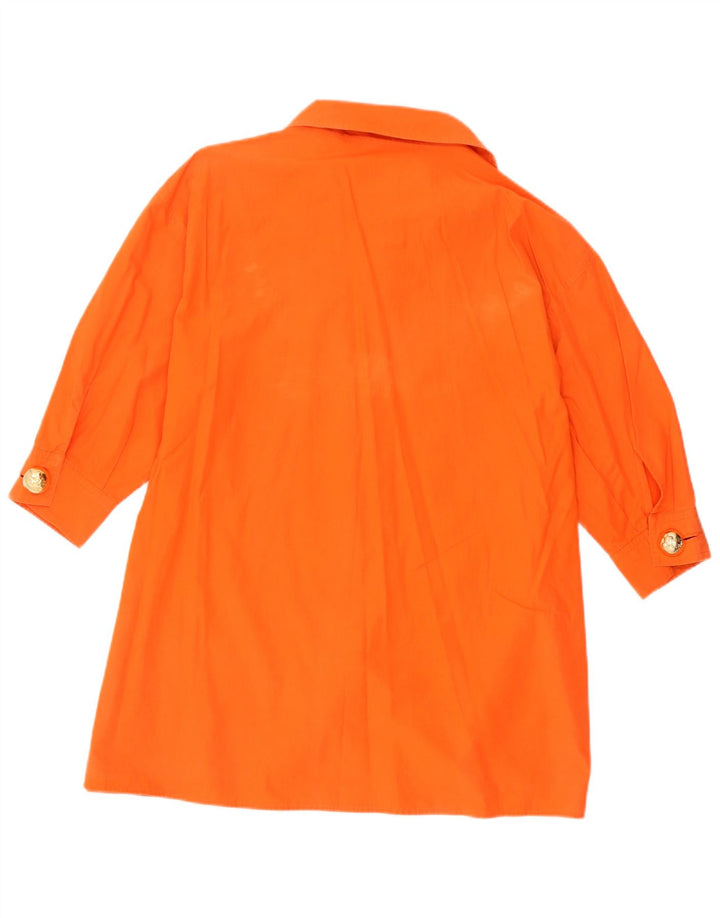 Iceberg Γυναικείο πουκάμισο Oversized γραφικό Μπλούζα IT 40 Small Orange