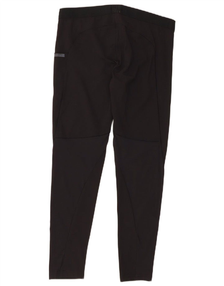Γυναικείο κολάν ADIDAS Crop UK 12 Medium Black Nylon