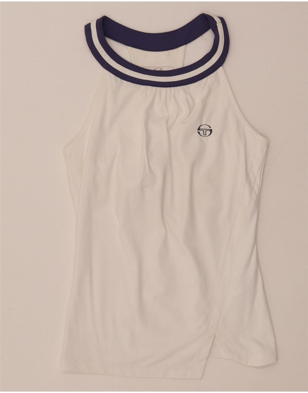 Sergio Tacchini Γυναικείο Γιλέκο Τοπ UK 4 XS Λευκό νάιλον