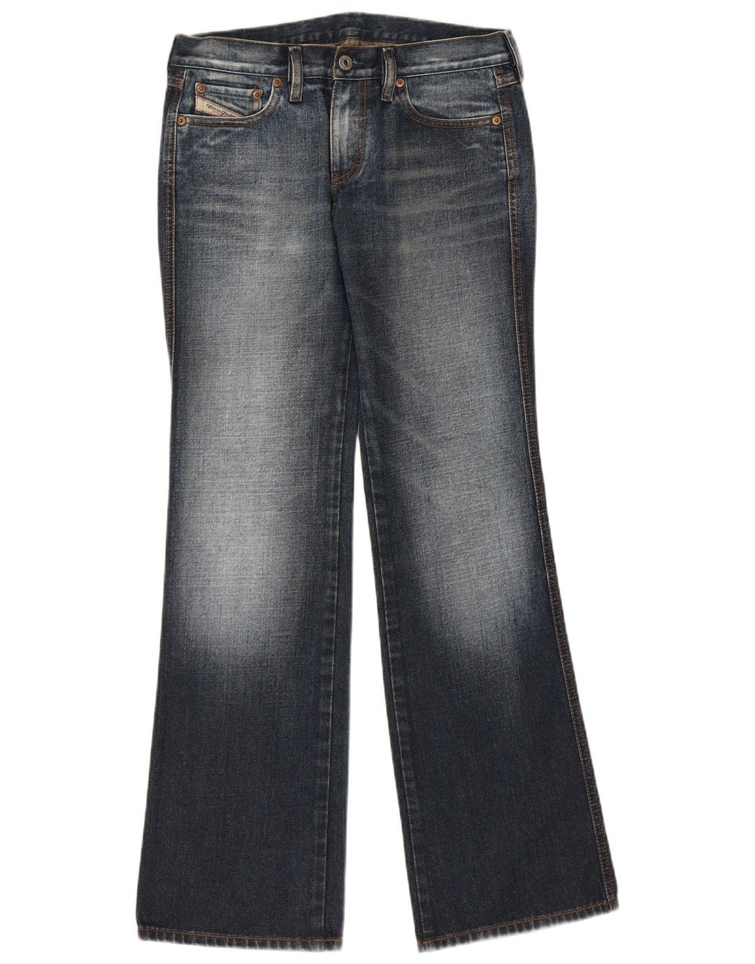 Γυναικείο τζιν DIESEL Bootcut W28 L31 Navy Blue Cotton