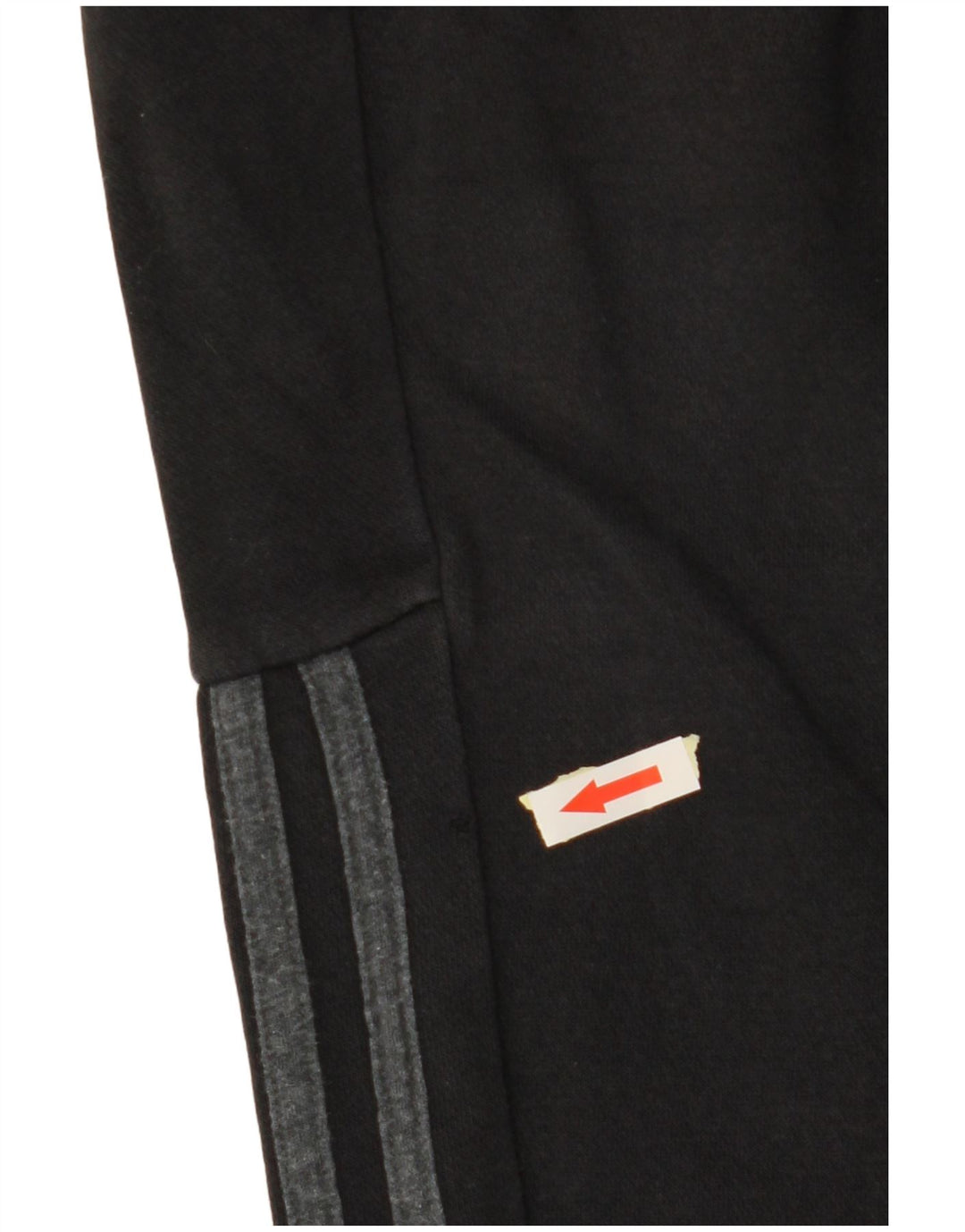 ADIDAS Boys Tracksuit Trousers Joggers 9-10 Years Black Cotton