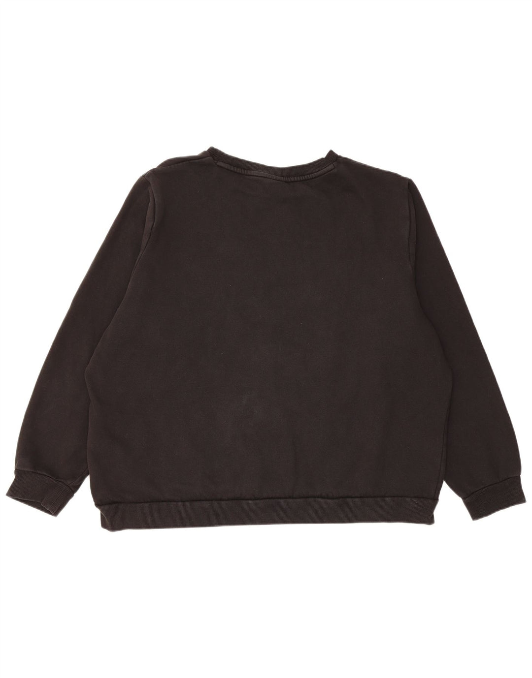 PUMA Womens Oversized Sweatshirt Jumper UK 20 2XL Black Cotton