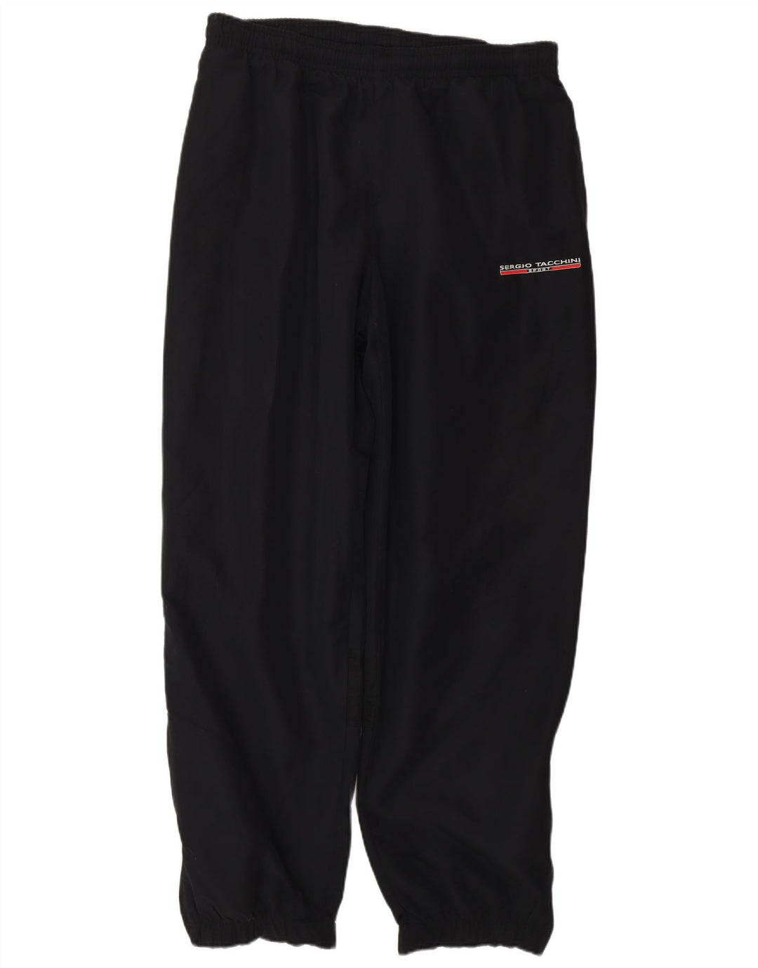 SERGIO TACCHINI Ανδρική αθλητική φόρμα παντελόνι μεγάλο W34 L31 μαύρο πολυεστέρα