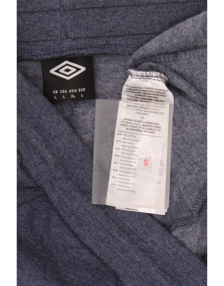 Ανδρική φόρμα Umbro Παντελόνι Joggers Μεγάλο Μπλε Βαμβακερό