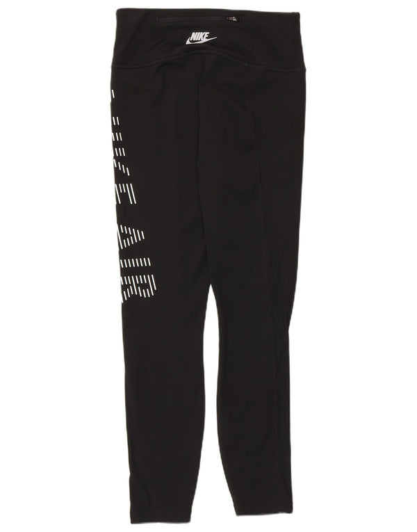 Γυναικεία κολάν Nike Dri Fit Graphic UK 8 Small Black