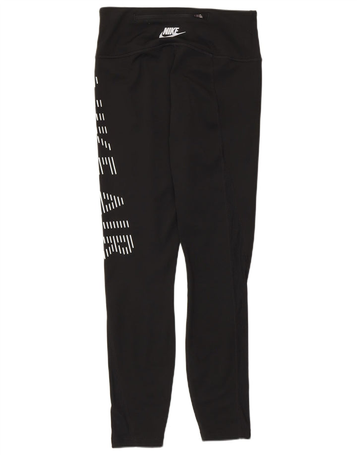 Γυναικεία κολάν Nike Dri Fit Graphic UK 8 Small Black