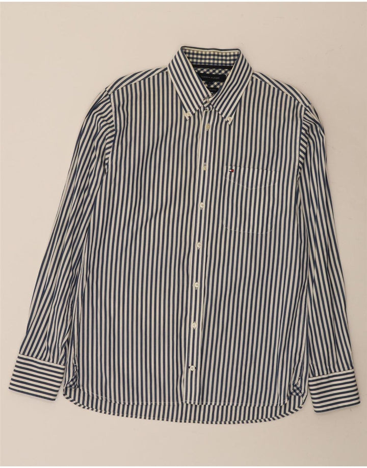 Ανδρικό πουκάμισο Tommy Hilfiger, Βαμβακερό, μεσαίο, μπλε ναυτικό