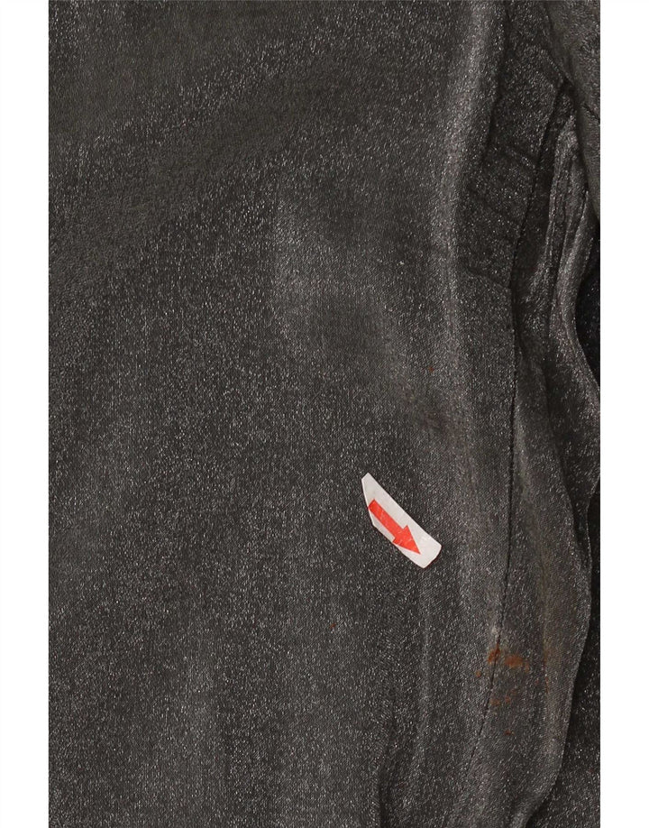 Γυναικείο ίσιο casual παντελόνι Marks & Spencer W32 L30 Γκρι βισκόζη