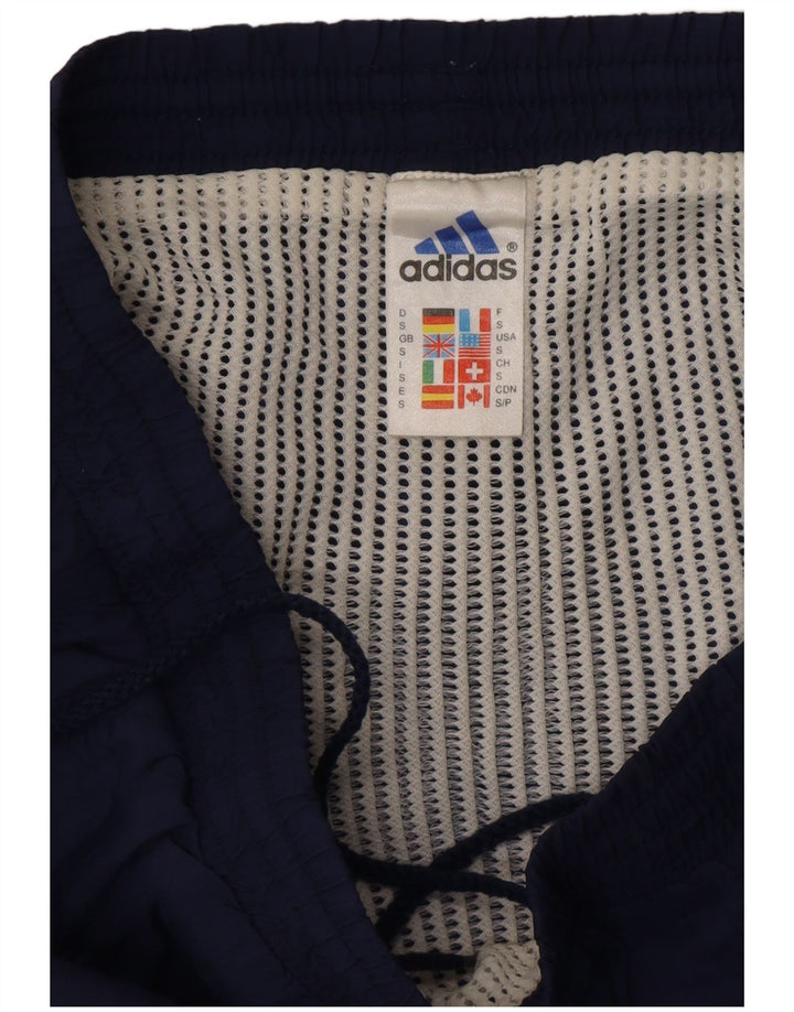 Ανδρικό γραφικό σορτς κολύμβησης ADIDAS Small Navy Blue Polyamide