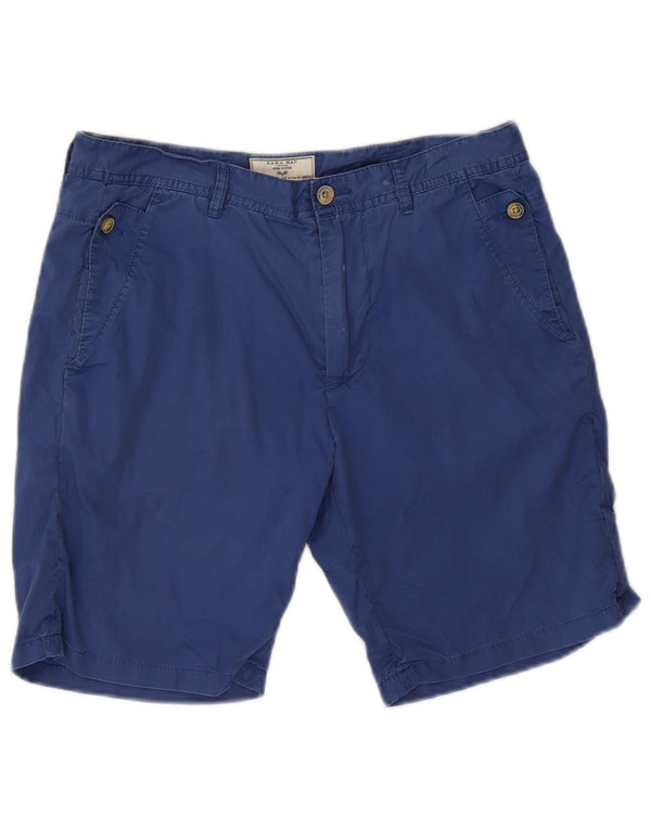 Zara Ανδρικό σορτς Chino EU 38 Small W30 Blue