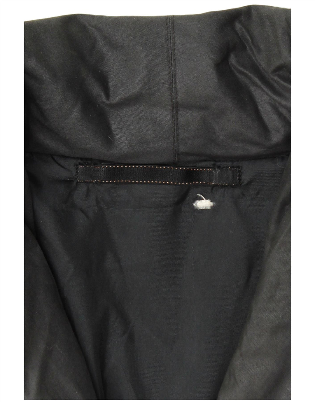 VINTAGE Γυναικείο παλτό αντιανεμικό UK 20 2XL Μαύρο Ζώο