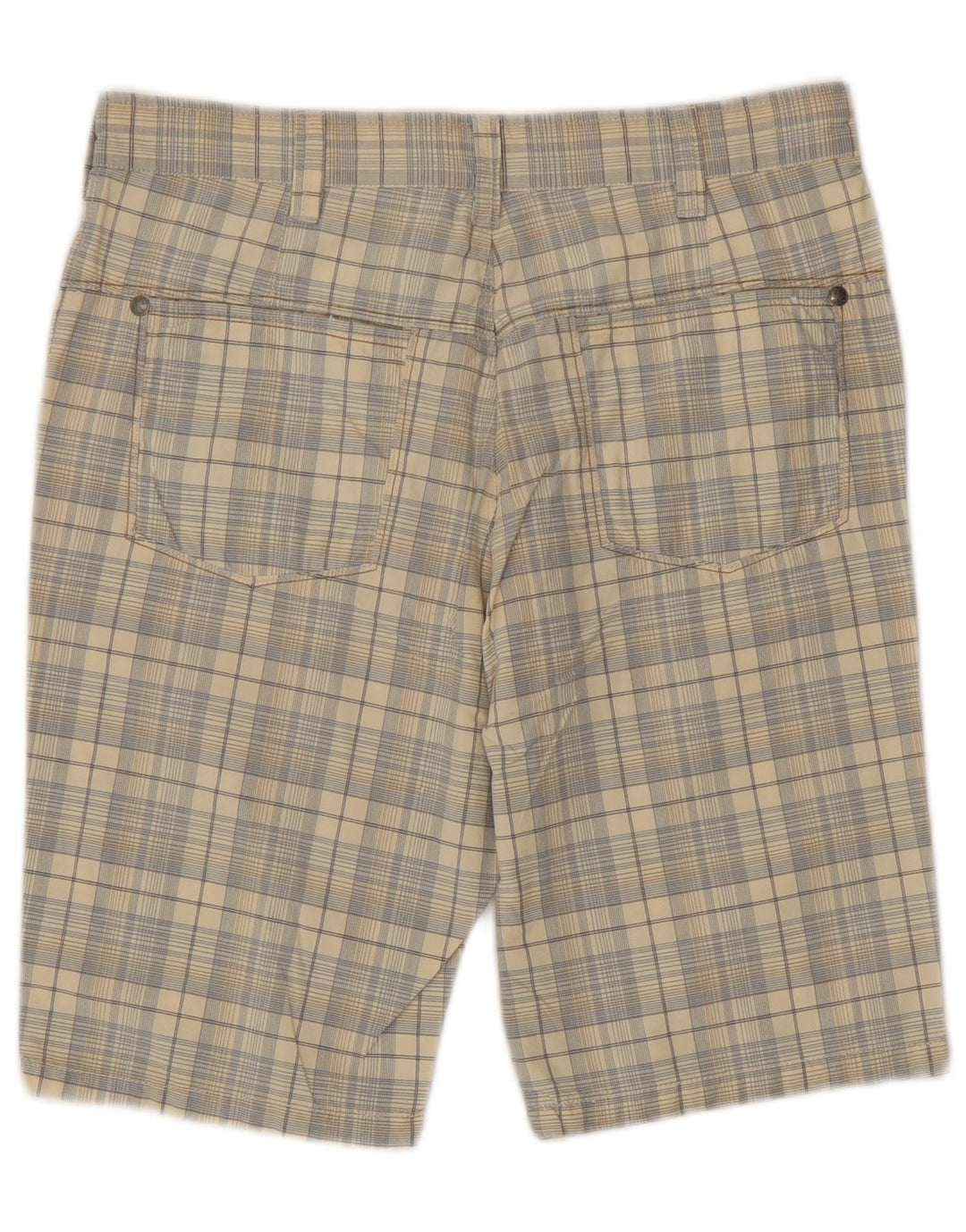 Μπλε πλαϊνό ανδρικό σορτς Chino IT 46 Small W32 Beige βαμβακερό