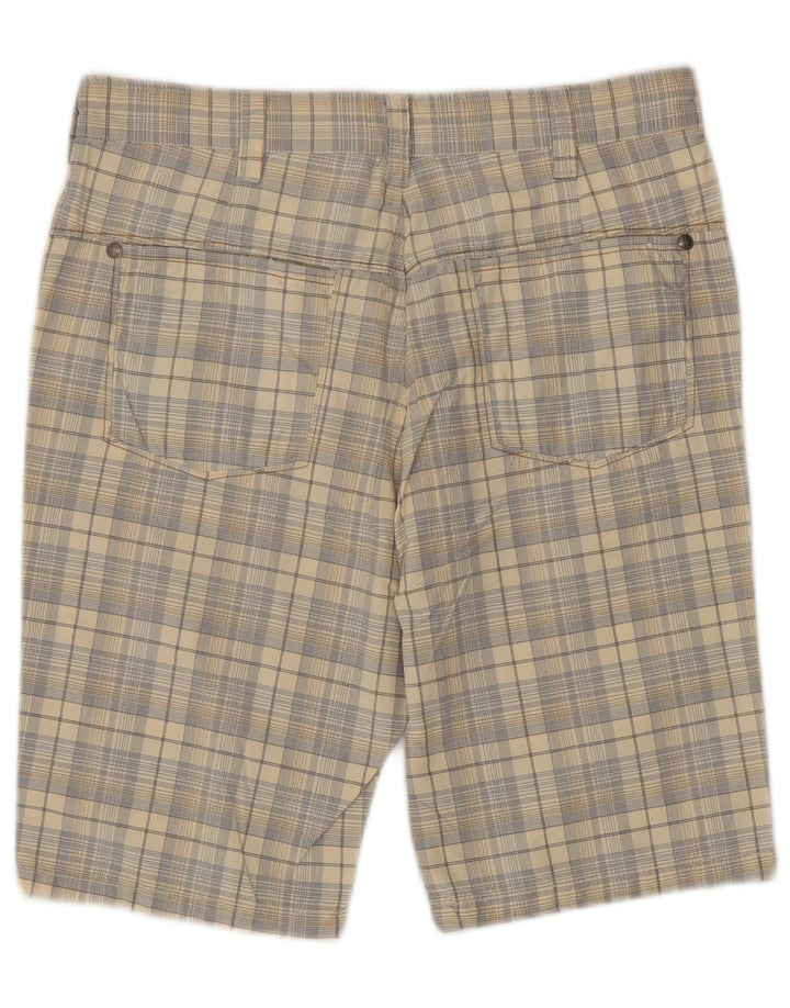 Μπλε πλαϊνό ανδρικό σορτς Chino IT 46 Small W32 Beige βαμβακερό