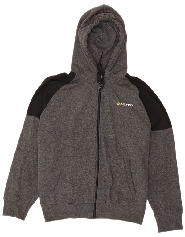 Πουλόβερ Lotto Mens Life's Zip Hoodie 2XL Γκρι πολυεστέρας