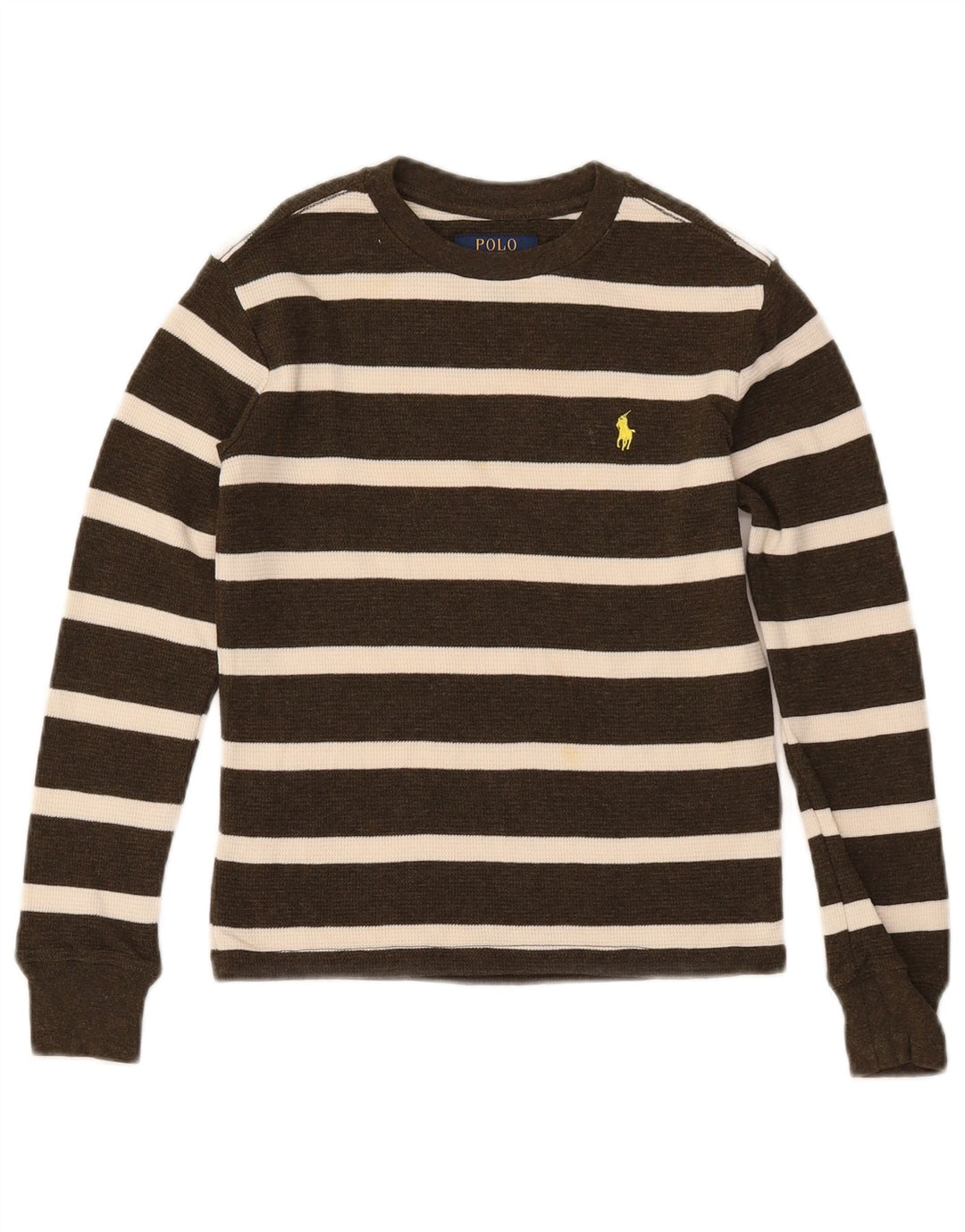 Πουλόβερ POLO RALPH LAUREN Αγόρια Boat Neck Jumper 7-8 Years Small Khaki
