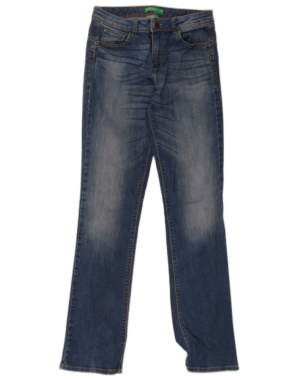Benetton Γυναικείο Slim Jeans W28 L32 Blue