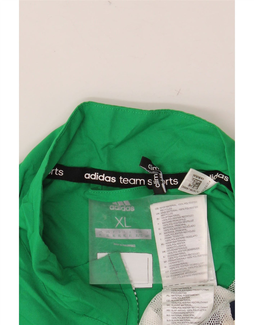 Ανδρική φόρμα ADIDAS Climalite Graphic Top Jacket XL Green Colourblock