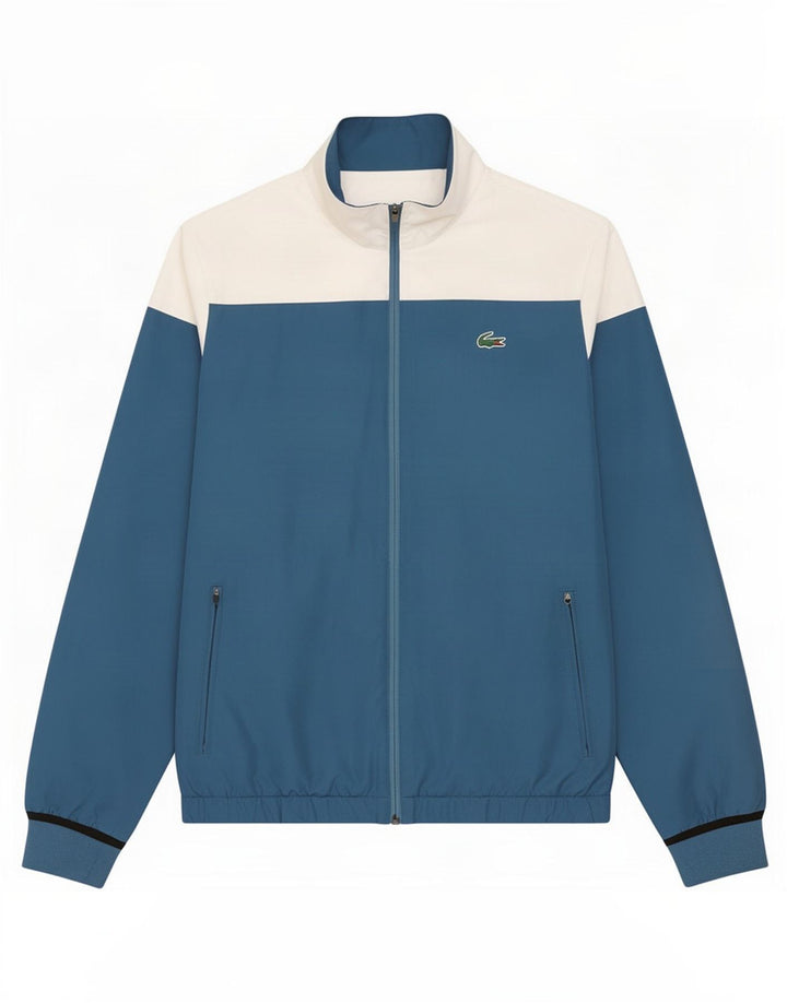 Ανδρική αθλητική φόρμα Lacoste Top Jacket Size 3 Small Blue Colourblock