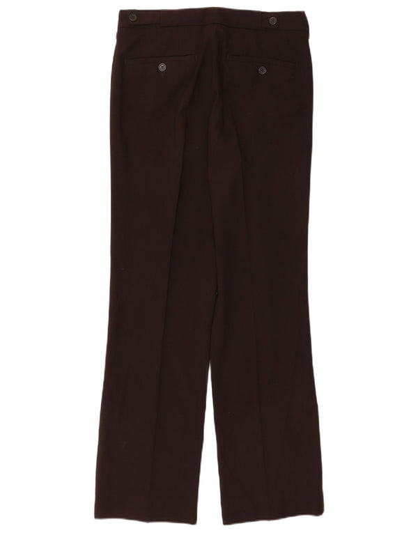 Zara Ανδρικό ίσιο καθημερινό παντελόνι EU 38 Small W30 L30 καφέ πολυεστέρας