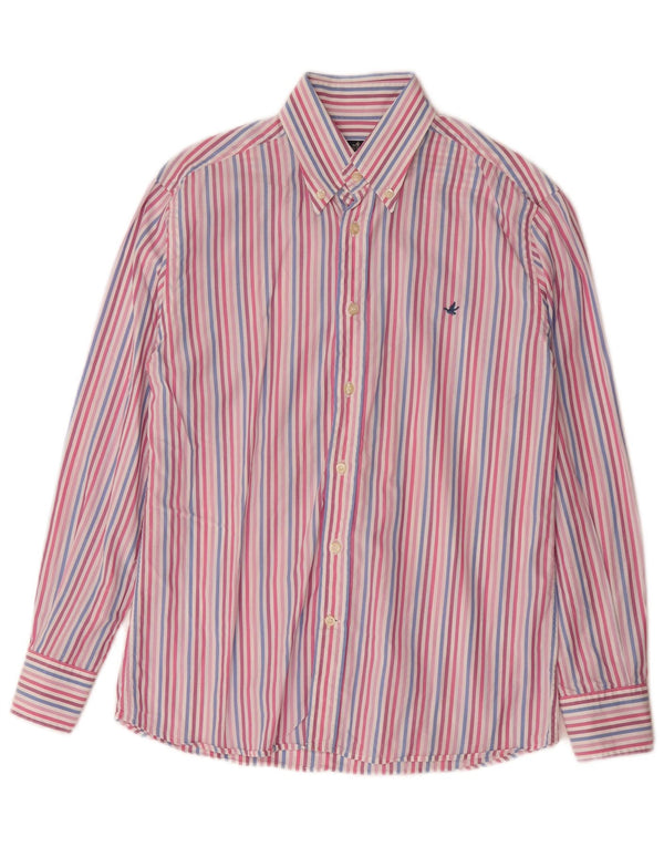 Brooksfield Boys Shirt 13-14 Years Pink Striped Cotton