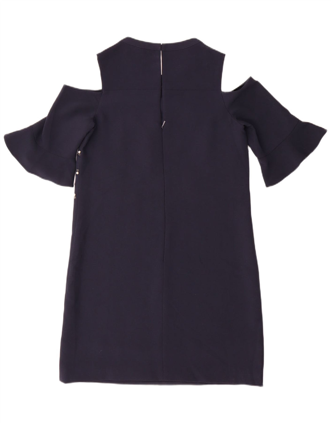 Γυναικείο φόρεμα Whistles Off Shoulder UK 10 Small Navy Blue Polyester
