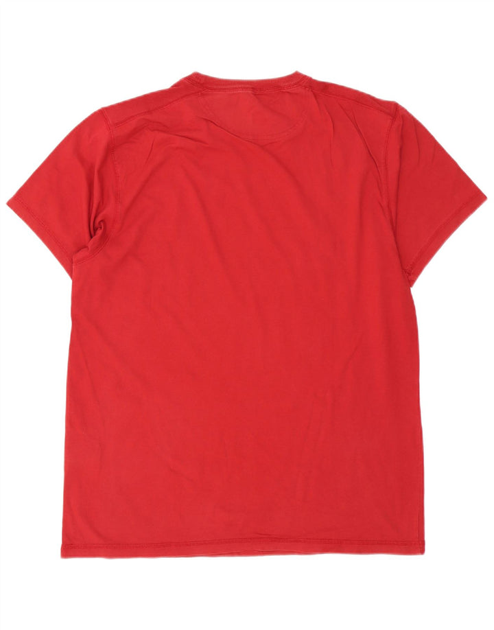 Ανδρικό T-Shirt Champion Top μεγάλο κόκκινο βαμβακερό