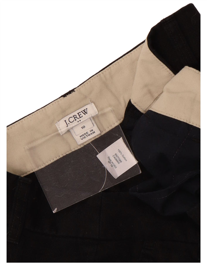 J. CREW Γυναικείο σορτς Chino US 10 Large W34 Μαύρο βαμβακερό