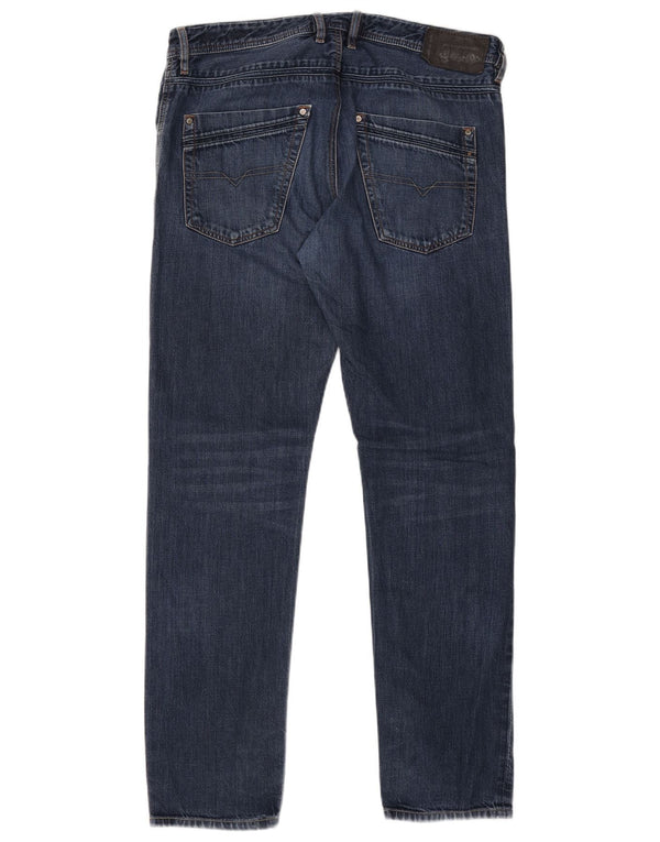 Diesel Ανδρικό Slim Jeans W34 L32 Μπλε βαμβακερό