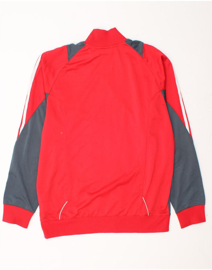 Ανδρική φόρμα ADIDAS Top Jacket UK 42/44 Large Red Colourblock Πολυεστέρας
