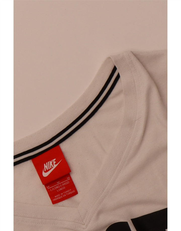 Γυναικείο T-Shirt Nike με γραφικό τοπ UK 14 Medium Off White