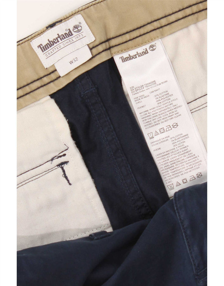 Ανδρικό σορτς Cargo Timberland W32, μεσαίο ναυτικό, βαμβακερό