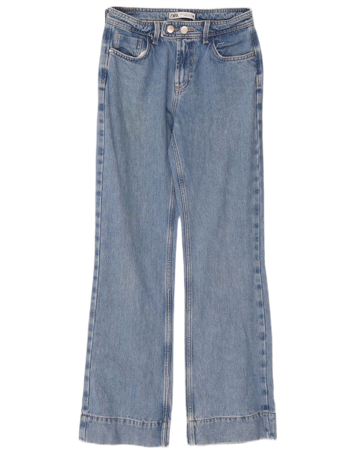 Zara Γυναικείο Τζιν μποτάκι EU 34 2XS W24 L31 Μπλε