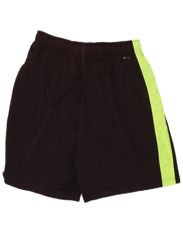 Ανδρικό αθλητικό σορτς Nike Dri Fit με μεγάλο μαύρο χρώμα από πολυεστέρα