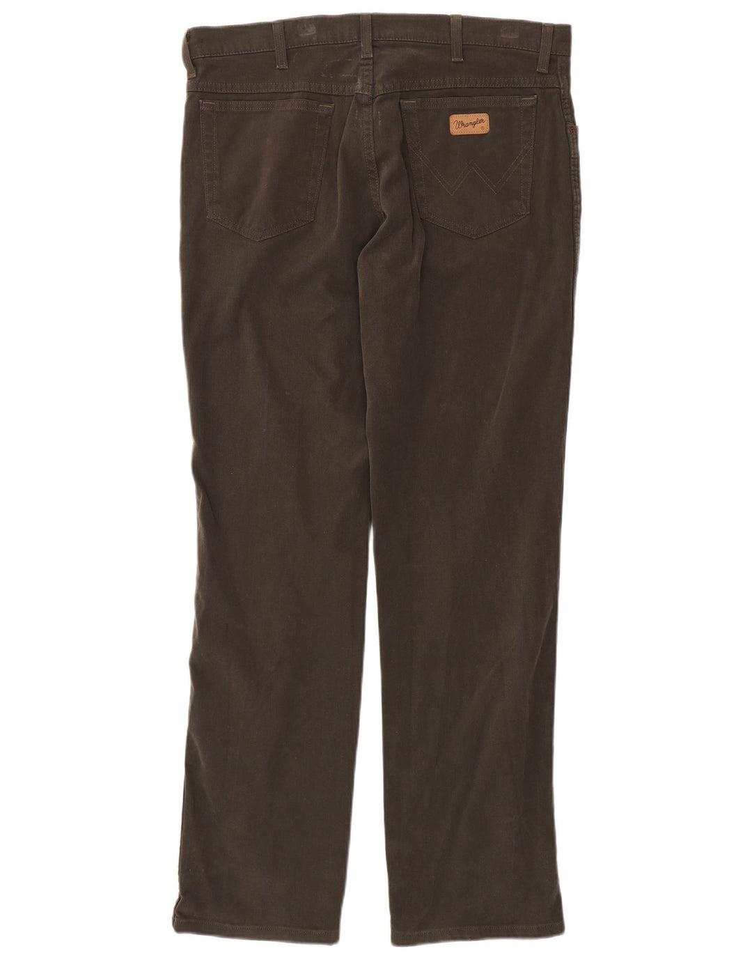 WRANGLER Ανδρικό Texas Stretch ίσιο casual παντελόνι W36 L34 καφέ βαμβακερό