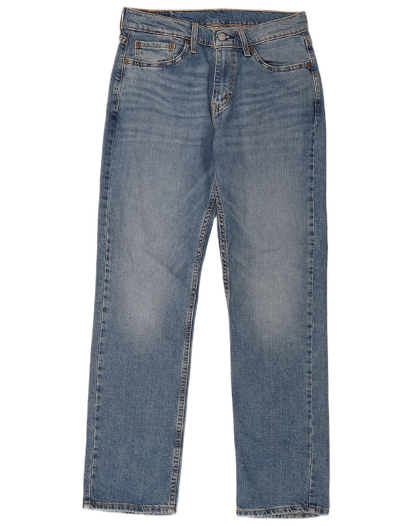 Levi's Mens 514 Straight Jeans W32 L32 Blue Cotton