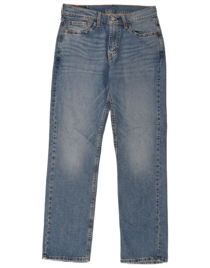 Levi's Mens 514 Straight Jeans W32 L32 Blue Cotton