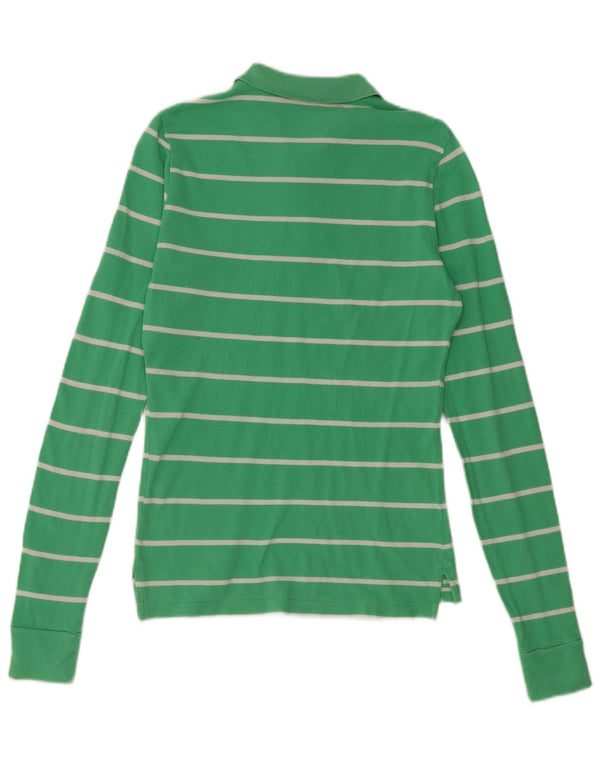 Ralph Lauren Γυναικείο μακρυμάνικο μπλουζάκι πόλο UK 10 Small Green Ride