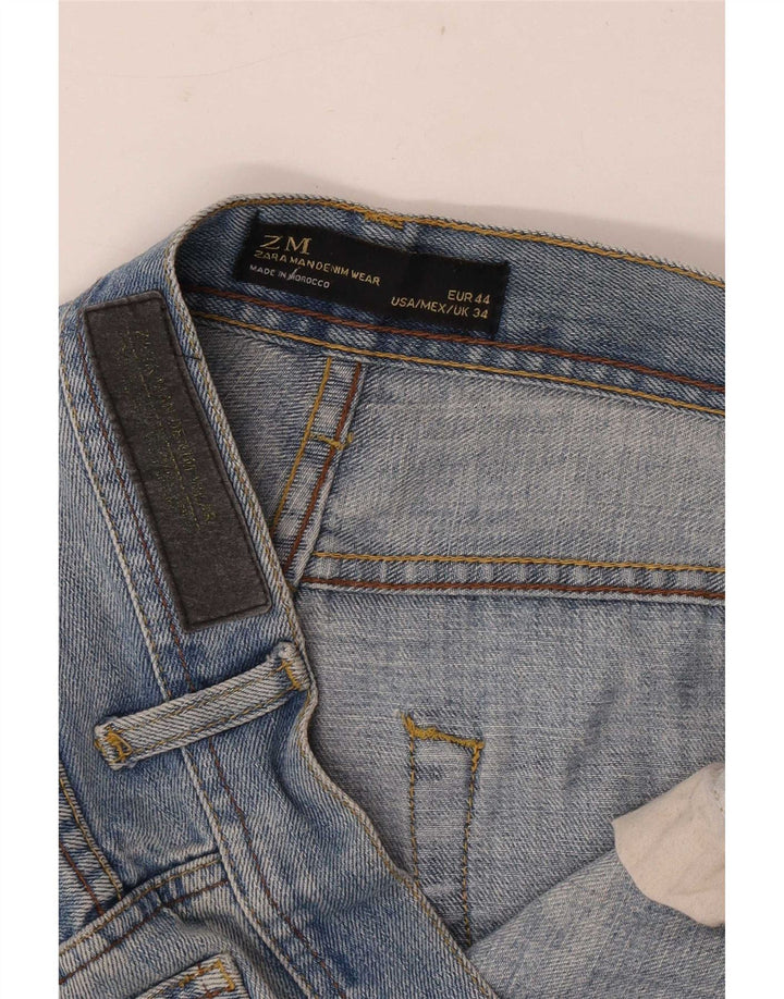 Zara Ανδρικό Slim Jeans W34 L33 Blue