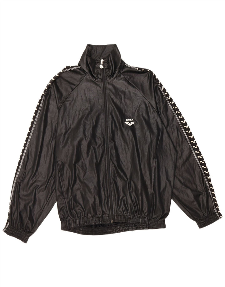 Ανδρική φόρμα γυμναστικής γραφική ARENA Top Jacket Large Black Polyester