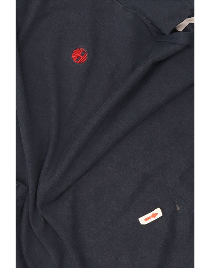 Ανδρικό T-Shirt Timberland Slim Fit Τοπ μεσαίου μπλε βαμβακερό